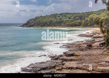 Laguna Bay, Noosa, Queensland, Australien. März 17, 2016. Stockfoto