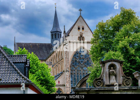 Der Altenberger Dom ist auch Bergischer Dom genannt und ist ein denkmalgeschütztes Kloster Kirche in Deutschland. Stockfoto