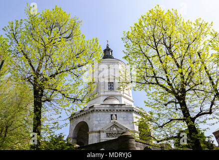 Tempio della Vittoria, ein Denkmal der Mailänder, dide im Ersten Weltkrieg Mailand, Lombardei, Italien am 18. April 2018 commenmorate Stockfoto