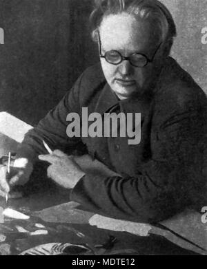 Dmitri Moor (1883-1946) russische Künstler, bekannt für seine Propaganda postersw Stockfoto