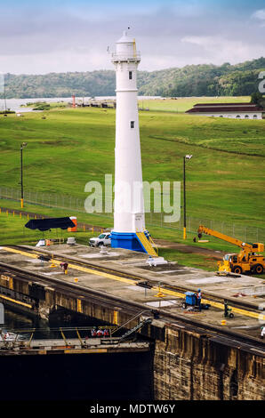 Schiff-Kontrolle-Brücke Stockfoto