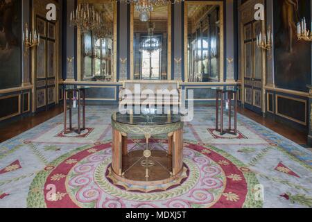 Paris, 78 Rue de Lille, Hôtel Beauharnais, Residenz der Deutschen Botschafterin, Hotel Particulier, Saal der vier Jahreszeiten, Stockfoto