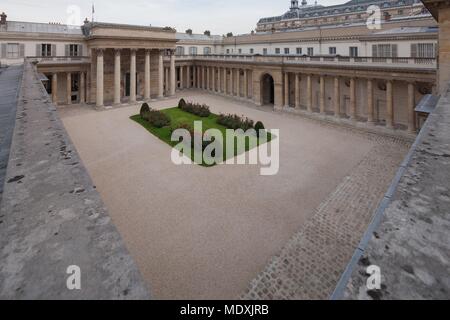 Paris, Hotel de Salm, rue de Lille, Großkanzlei der Ehrenlegion, Palast der Ehrenlegion, Museum, Architekt Pierre Rousseau, Säulengang, der ehrenrat Stockfoto