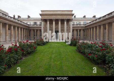 Paris, Hotel de Salm, rue de Lille, Großkanzlei der Ehrenlegion, Palast der Ehrenlegion, Museum, Architekt Pierre Rousseau, Säulengang, der ehrenrat Stockfoto