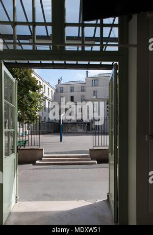 Paris, 8 rue du Havre, lycee Condorcet, Stockfoto