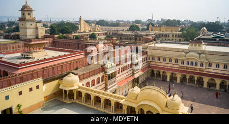 City Palace, Jaipur, Indien Stockfoto