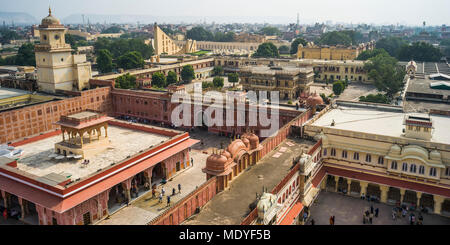 City Palace, Jaipur, Indien Stockfoto