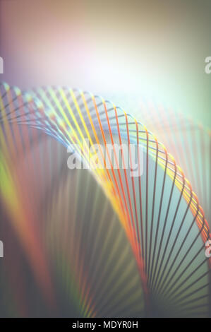 3D-Darstellung. Abstraktes Bild in künstlerischer Form und Farben für den Einsatz als Hintergrund. Stockfoto