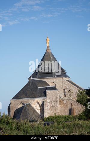 Frankreich, Normandie, Seine Maritime, Hautes Falaises Land, Fécamp, Chapelle Notre-Dame du Salut, Stockfoto