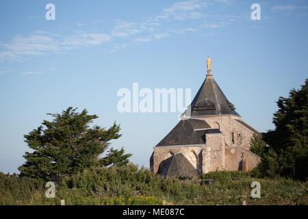 Frankreich, Normandie, Seine Maritime, Hautes Falaises Land, Fécamp, Chapelle Notre-Dame du Salut, Stockfoto