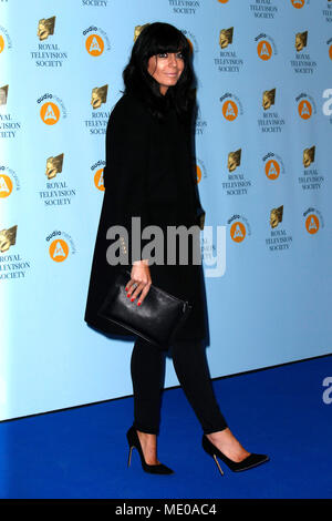 Der Royal Television Society Awards 2018 im Grosvenor House Hotel - Anreise mit: Claudia Winkleman Wo: London, Großbritannien Wann: 20 Mar 2018 Credit: Mario Mitsis/WENN.com gehalten Stockfoto