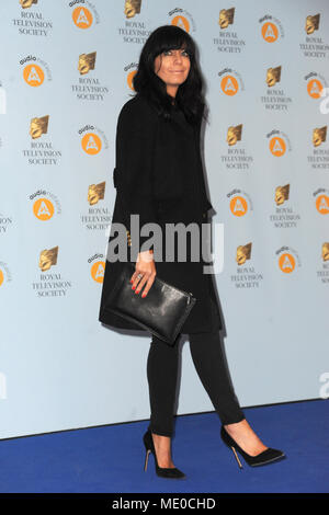 Der Royal Television Society Awards 2018 im Grosvenor House Hotel - Anreise mit: Claudia Winkleman Wo: London, Großbritannien Wann: 20 Mar 2018 Credit: WENN.com gehalten Stockfoto