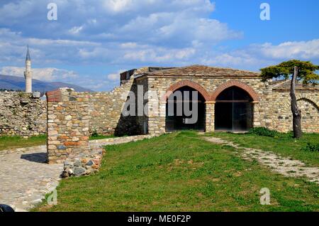 Blick von der Festung von Skopje, Republik Mazedonien Stockfoto