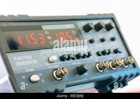 Funktionsgenerator elektronische Prüfgeräte. Stockfoto