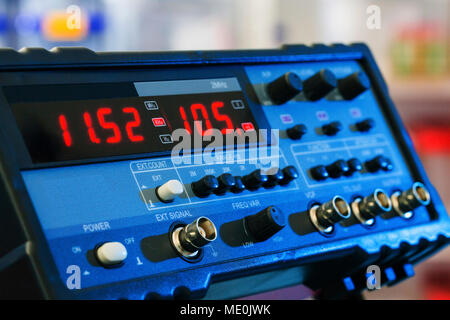 Funktionsgenerator elektronische Prüfgeräte. Stockfoto
