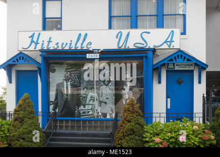 Hitsville USA Detroit Michigan Stockfoto