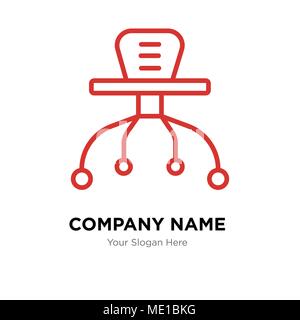 Tabelle Company Logo Design Template, Business corporate Vektor icon Stock Vektor