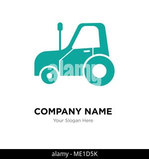 Autotruck Company Logo Design Template, Business corporate Vektor icon Stock Vektor