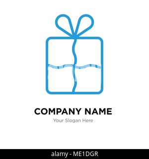 Lesezeichen Firmenlogo Design Template, Business corporate Vektor icon Stock Vektor