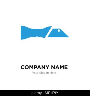 Messer Company Logo Design Template, Business corporate Vektor icon Stock Vektor