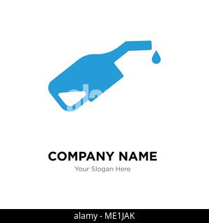 Pump Company Logo Design Template, Business corporate Vektor icon Stock Vektor