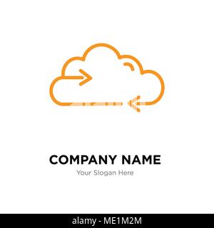 Reload data Company Logo Design Template, Business corporate Vektor icon Stock Vektor