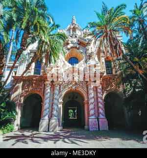 Casa del Prado im Balboa Park, San Diego Stockfoto