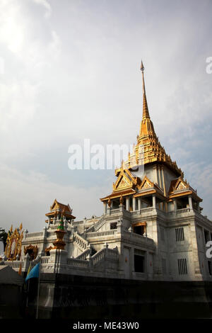 Wat Trimit Tempel in Chinatown, Bangkok, Thailand. Stockfoto