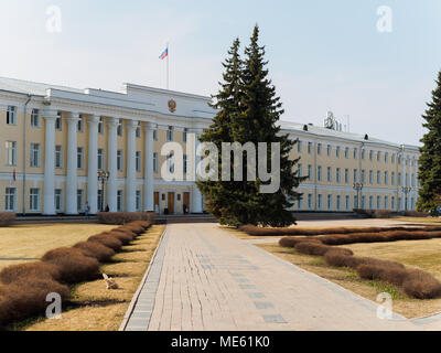 Alten Bürogebäude der Regierung in Nischni Nowgorod Stockfoto