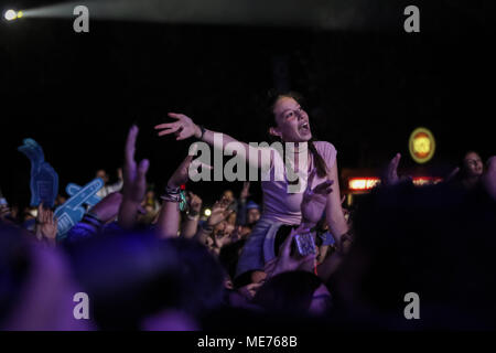 AGIR keine MEO Marés Vivas 2017 Stockfoto