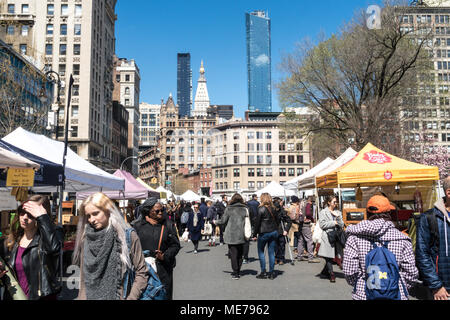 Union Square Greenmarket, NYC, USA Stockfoto