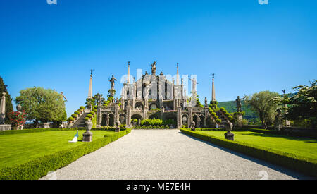 Isola Bella - Lago Maggiore - Piemont - Italien. Stockfoto