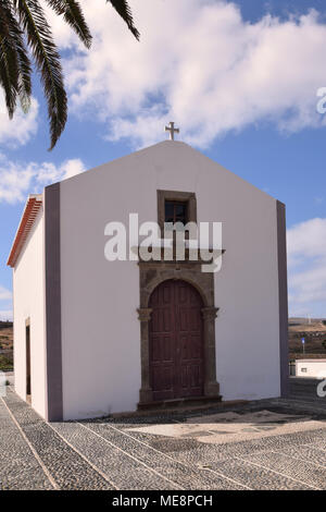 Capela de Sao Pedro, St Peter's Kapelle im Norden der Insel Porto Santo, Madeira, Portugal Stockfoto