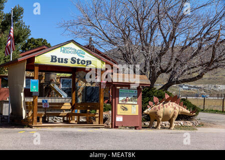 Die Dinosaur Ridge, Morrison Colorado Stockfoto