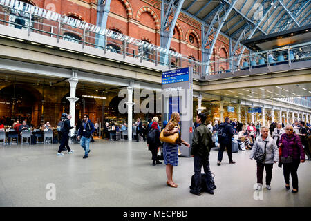 St. Pancras International - London - England Stockfoto