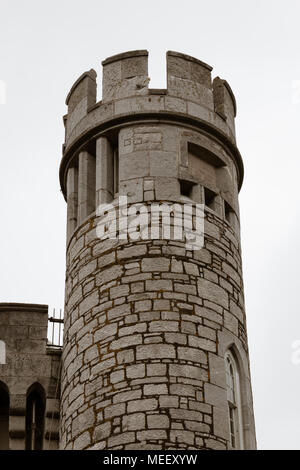 Blackrock Castle, eine gerippte Anreicherung an Blackrock, ca. 2 km vom Zentrum von Cork City, am Ufer des River Lee in Irland Stockfoto