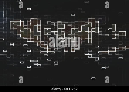 Test Bildschirm Glitch Textur Stockfoto