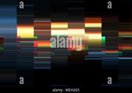Test Bildschirm Glitch Textur Stockfoto