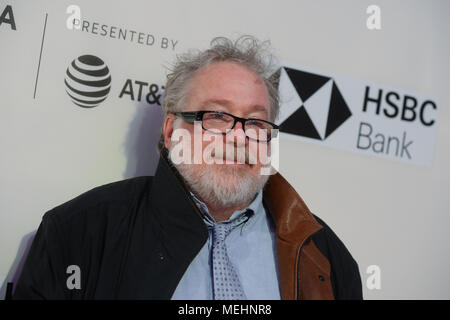 New York, USA, 22. April 2018. Tom Hulce nimmt "Die Möwe" Premiere während des Tribeca Film Festival 2018 BMCC Tribeca PAC am 21. April 2018 in New York City. Credit: Erik Pendzich/Alamy leben Nachrichten Stockfoto