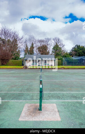 Newton Stewart Tennis Club, Newton Stewart, Dumfries and Galloway, Schottland, Großbritannien Stockfoto