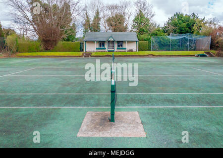 Newton Stewart Tennis Club, Newton Stewart, Dumfries and Galloway, Schottland, Großbritannien Stockfoto