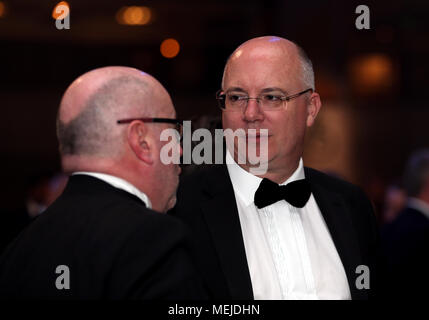 Chief Executive der englischen Fußball-Liga Shaun Harvey während der 2018 PFA Auszeichnungen im Grosvenor House Hotel, London. Stockfoto