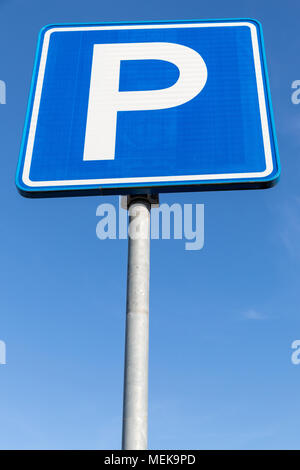 Holländische Straße: Parkplatz Stockfoto