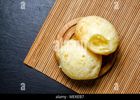 Brasilianische Käse Brot. Florianopolis, Santa Catarina, Brasilien. Stockfoto