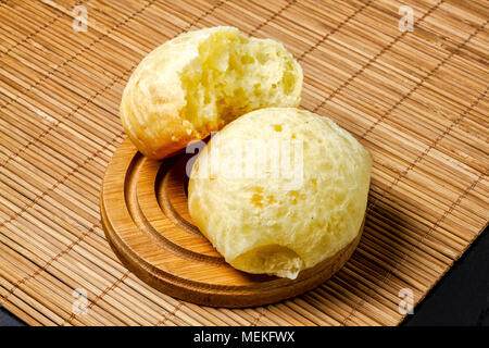 Brasilianische Käse Brot. Florianopolis, Santa Catarina, Brasilien. Stockfoto