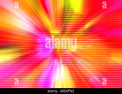 Zusammenfassung Hintergrund rot Explosion Stockfoto