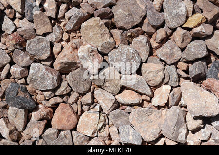 Braune und graue Felsen Textur Stockfoto