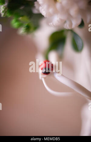 Dekor für einen Blumenstrauß. Stockfoto