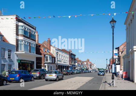 High Street, Lymington, Hampshire, England, Vereinigtes Königreich Stockfoto