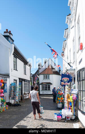 Quay Street, Kai Lymington Lymington, Hampshire, England, Vereinigtes Königreich Stockfoto